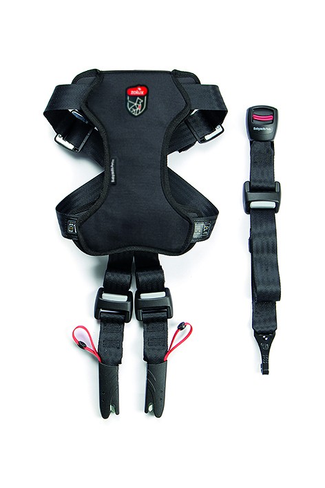 Szelki samochodowe dla psa Travel Safe Isofix – czarne