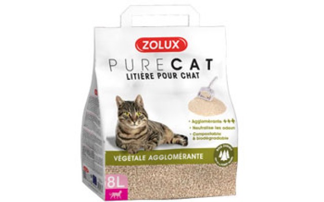 Żwirek roślinny zbrylający Purecat kod. 476 316