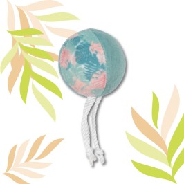 Zabawka ETHI'CAT piłka wzór w liście