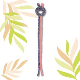 Zabawka ETHI'CAT zawieszana na drzwiach wzór w kwiaty