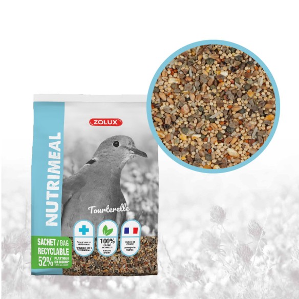 NutriMeal dla turkawek i gołębiowatych