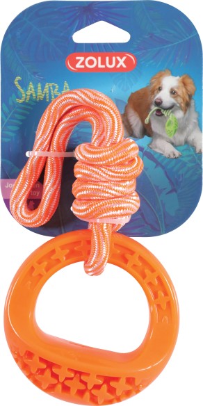 Zolux Samba - okrągła pomarańczowa